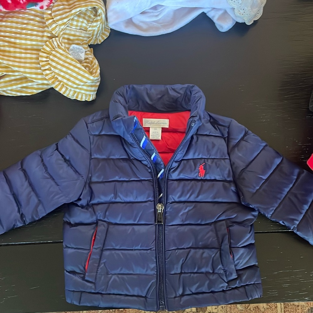 EUC Ralph Lauren Nylon Puffer Packable Winter Coat